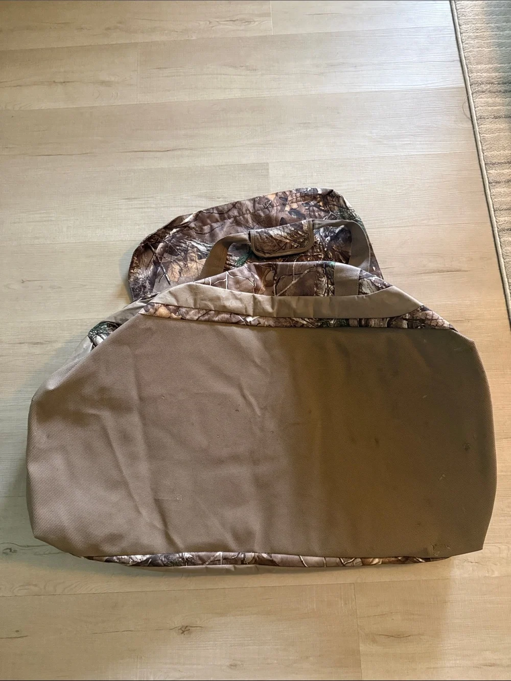 RedHead Men's Camo Duffel Bag in Brown and Green